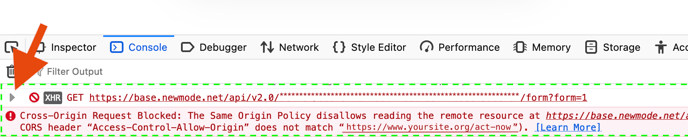 Troubleshooting CORS Error - Step 1 (Detail)-1